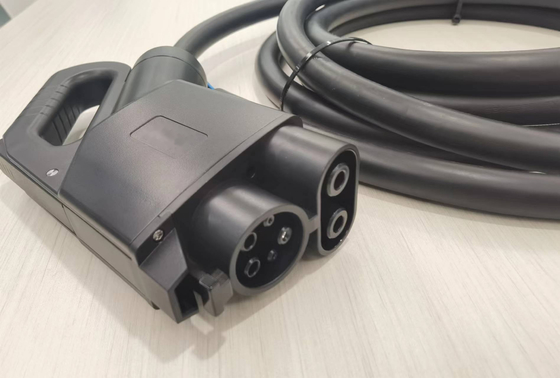 65A 1000V CCS كومبو شاحن UL EV شاحن موصل درجة مثبطات اللهب