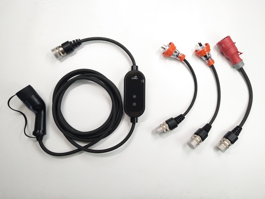 10A 250V 3kW Mode 2 EV Charger SAE J772 مع قابس AU / NZ 10A