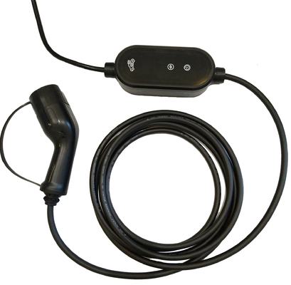 ميني كوبر EV EV شاحن محمول, AC, مرحلة واحدة, 110-250v, 32a, 7.3kwh, نوع-2 iec-62196-2, CEE Industrial Plug, 5 متر طول أو مستوى-2 السيارة الكهربائية على متن شاحن المنزل للسيارات الكهربائية