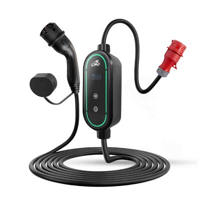 شراء 3 Phase 400V 11kW Portable EV Car Charger IP67 with CE Certification التصنيع عبر الإنترنت