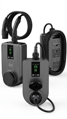 يشتري IP66 Smart 7.4kW Wallbox EV شاحن مع نوع 2 وتحكم التطبيق التصنيع عبر الإنترنت