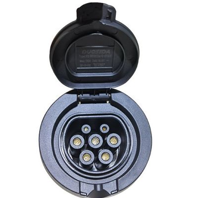 ملحقات الشحن UL94 V-0 32A EV من النوع 2 مقبس الشحن