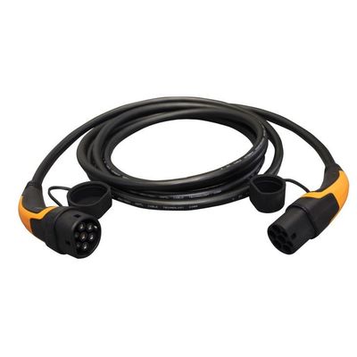 RoHs TUV CE Type 2 إلى Type 2 EV Charging Cable OEM طول التأريض القياسي