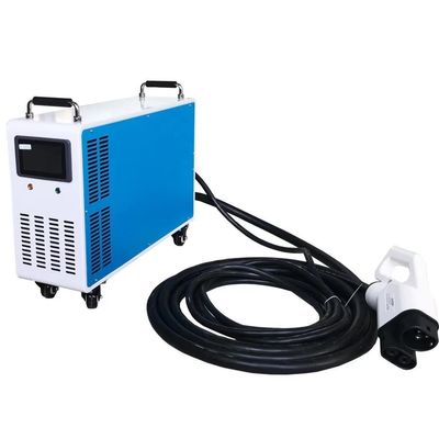 DC سريع سريع 15KW 38A شاحن EV محمول IP43 درجة حماية مادة TPU