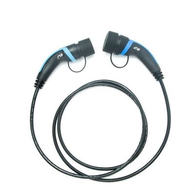 16A 3 Phase 11KW IEC Type 2 Connector Car Charging Cable with 5m Cable