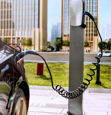 32A 480V 22kW Type 2 AC Charger 2 ملفوف من النوع 2 EV موصل