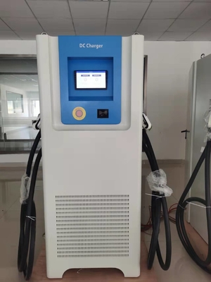 60kW EV DC محطة شحن مع GBT CCS Combo 2 المقابس OCPP JSON 1.6 2.0