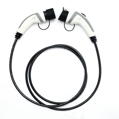 سعر جيد TUV Type 1 To Type 2 16A TPU EV Charger Cable الكسوة البيضاء الانترنت