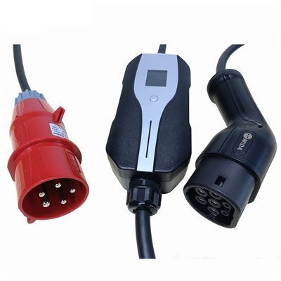 سعر جيد SAE J1772 النوع 1 شاحن المستوى 2 المحمول EVSE قابل للتبديل مع قابس CEE الانترنت