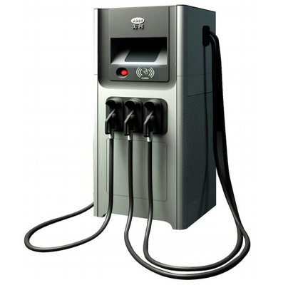 سعر جيد محطة شحن TUV Commercial EV DC 60kW CCS CHAdeMo 9 بوصة تعمل باللمس الانترنت